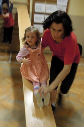 Hravé cvičení pro děti a rodiče - 7.11.2013